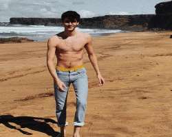 The star has maintained his six-pack abs so as to post his shirtless photographs on the app.
